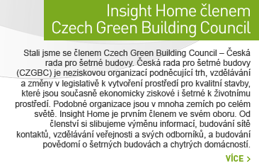 Insight Home lenem Czech Green
                                  Building Council